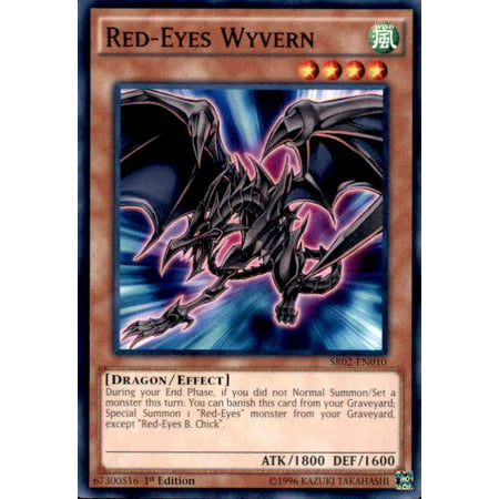 YuGiOh Rise of the True Dragons Structure Deck Red-Eyes Wyvern