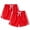 148#Red, variant on 2pc Summer Children's Casual Sports Shorts Solid Color Pants Big Children's Rubber Waist Beach Pants Pants For Girl Gifts For Friends Female girls business casual outfits for work