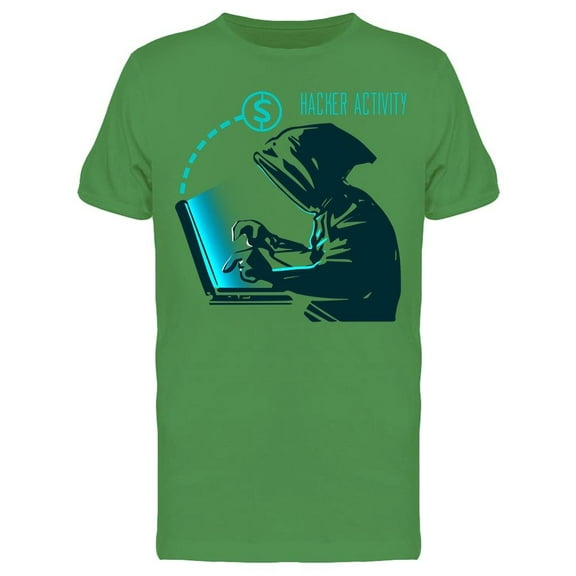 Bank Account Hacking Tee Men's -Image by Shutterstock