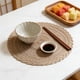 thumbnail image 4 of Decoración del hogar, decoración de habitaciones, decoración de paredes, manteles individuales redondos tejidos, manteles individuales lavables para mesa de comedor, manteles individuales redondos ant, 4 of 6