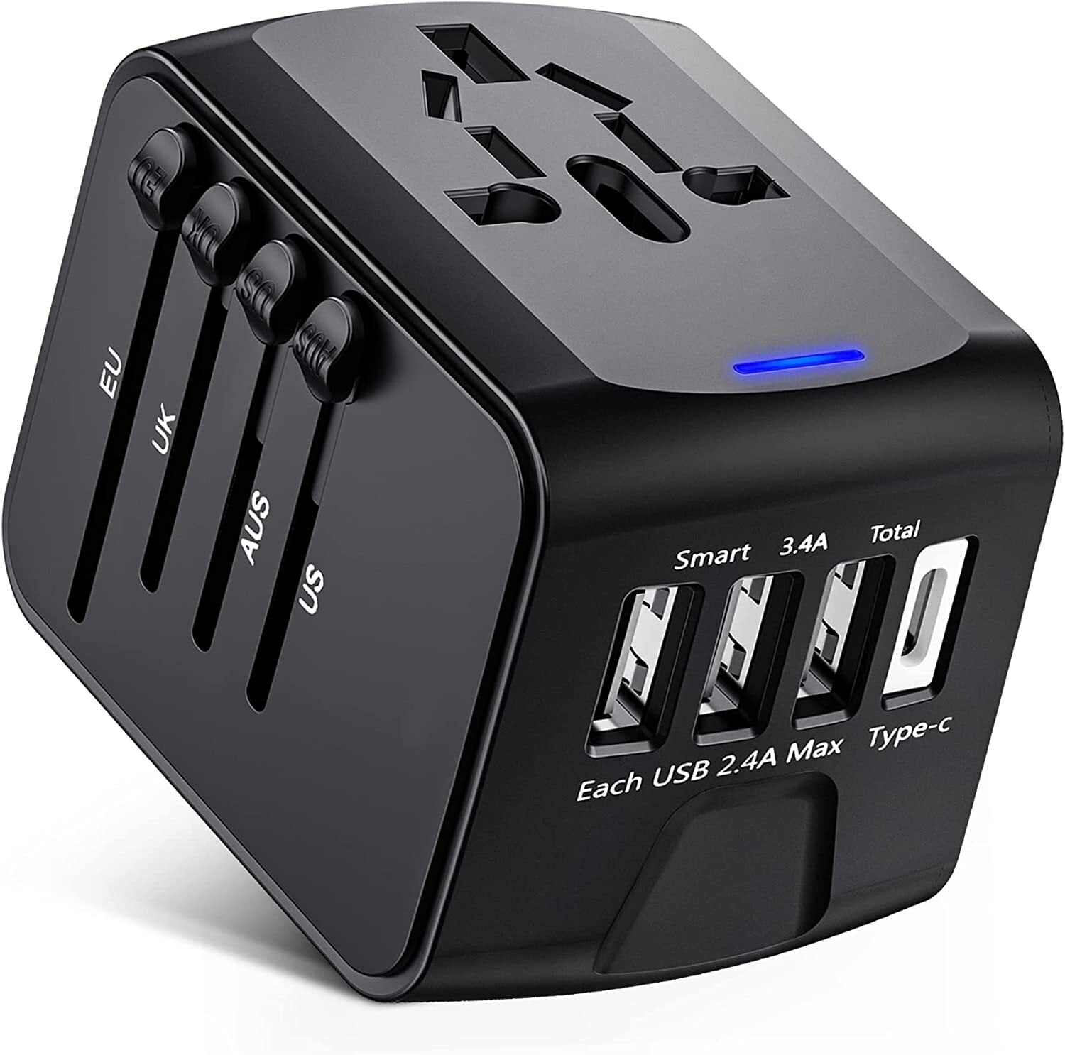 Buy Universal Travel Adapter, Meromore European Travel Plug Adapter