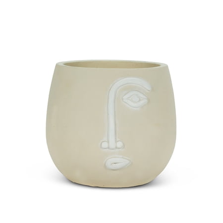 Set of 12 Medium Half Face Planter