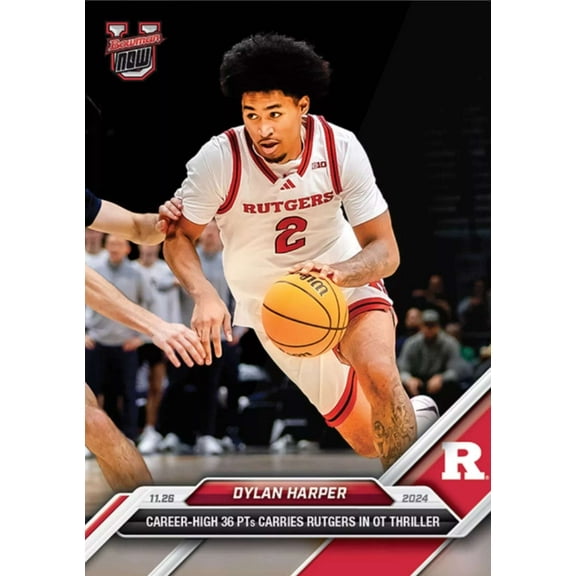 NCAA 2024-25 Bowman U NOW Basketball   Dylan Harper #18
