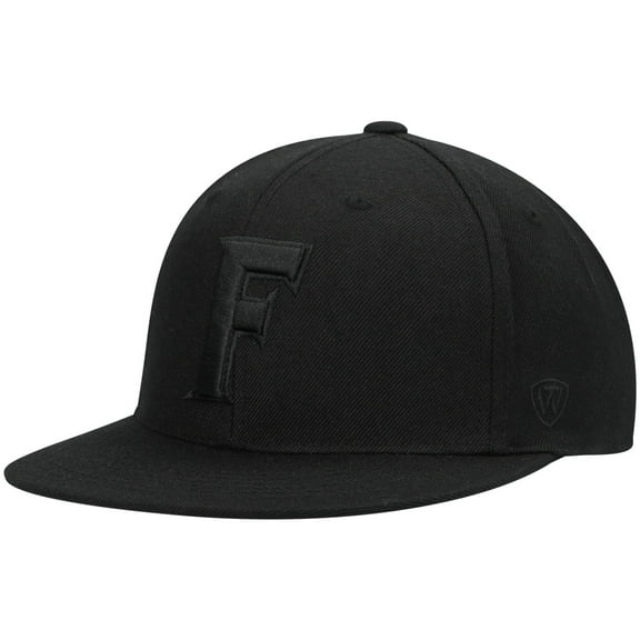 Men's Top of the World Florida Gators Black On Black Fitted Hat