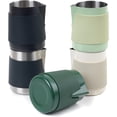 thumbnail image 6 of ABCISI Espresso Milk Pitcher, 15.04/450ml Milk Frothing Pitcher without Handle, Espresso Steaming Pitcher with Sharp Spout for Espresso Barista Tool(green), 6 of 11