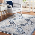 thumbnail image 3 of SAFAVIEH Blair Elyse Traditional Chevron Machine Washable Area Rug, 4' x 6', Grey/Navy, 3 of 13