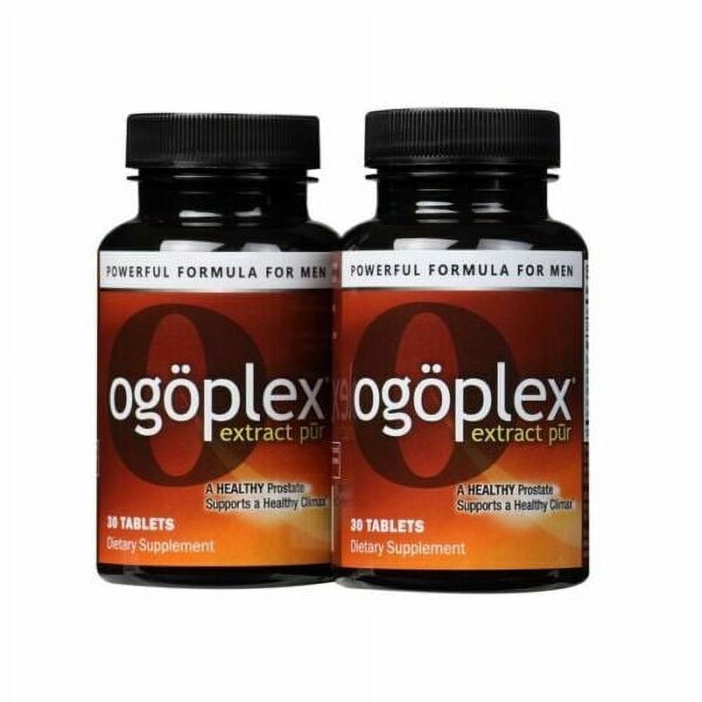 Ogoplex Prostate Health & Urinary Support for Men - Graminex G63 Swedish Flower Pollen, Saw Palmetto, CardioAid Plant Phytosterol Complex, Tomato Fruit, & Lycopene - 30 Tablets (2 Pack)
