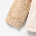thumbnail image 6 of PatPat Kid Girl Sweet Colorblock Fleece Pullover Sweatshirt Size 5-12, 6 of 7