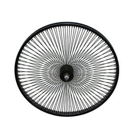 Lowrider 24 144 Spokes Hole Coaster Wheel Black Walmart
