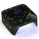 thumbnail image 1 of Lámpara de uñas UV LED CHRISTINE SHELLY 72W recargable negra, 1 of 7
