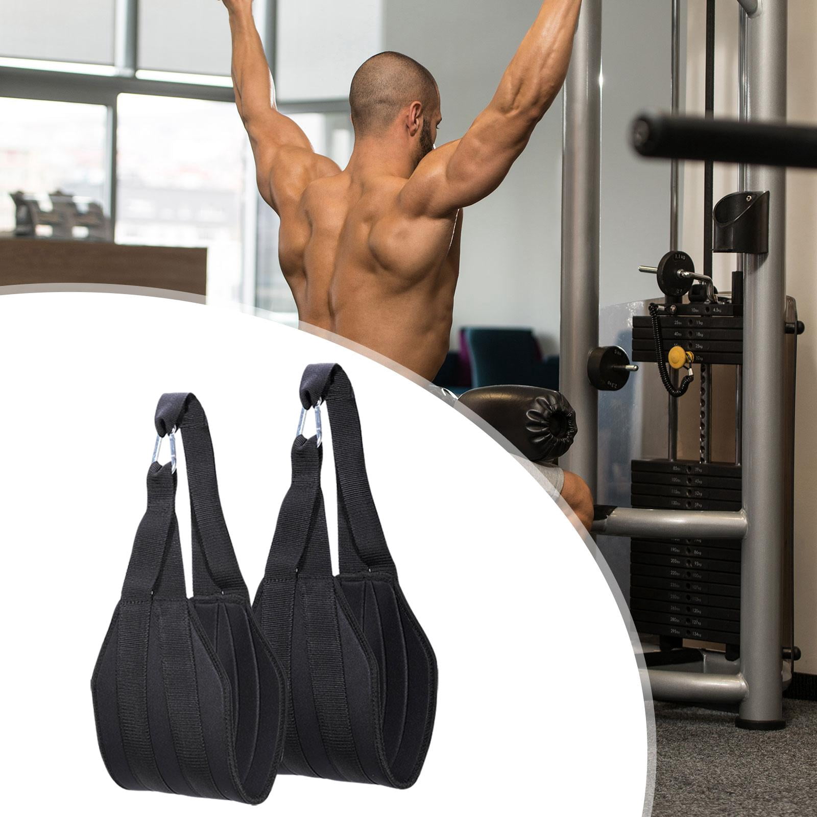 funtasica Hanging Ab Straps for Pull up Bar for Home Gym Exercise with Carabiners Fitness Equipment Accessories Arm Supports Arm Straps C