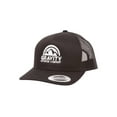 thumbnail image 1 of Gravity Outdoor Casquette Rétro de Camionneur Snapback - Noir/noir/blanc, 1 of 2