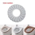 thumbnail image 1 of Injueey Cubierta de asiento de inodoro, alfombrilla lavable de acrílico cálido, funda de asiento de decoración para el hogar, accesorios de Suministros de limpieza para el hogar Injueey HA019654-00, 1 of 6