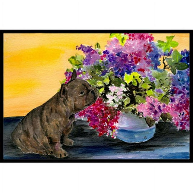Carolines Treasures SS8536MAT 18 x 27 Po French Bulldog Paillasson Intérieur Extérieur