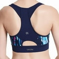 thumbnail image 2 of Calvin Klein Womens Performance Explosion Printed Medium Support Racerback Sport Bra, 2 of 2