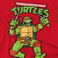 thumbnail image 3 of Teenage Mutant Ninja Turtles Mens Raphael Retro T-Shirt, 3 of 5