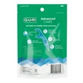 thumbnail image 3 of GUM Advanced Care Floss Picks, Dental Flossers for Adults with Vitamin E and Fluoride, 150 Count, 3 of 10