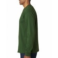 thumbnail image 4 of Bayside Adult 6.1 oz., 100% Cotton Long Sleeve T-Shirt - BA6100, 4 of 4