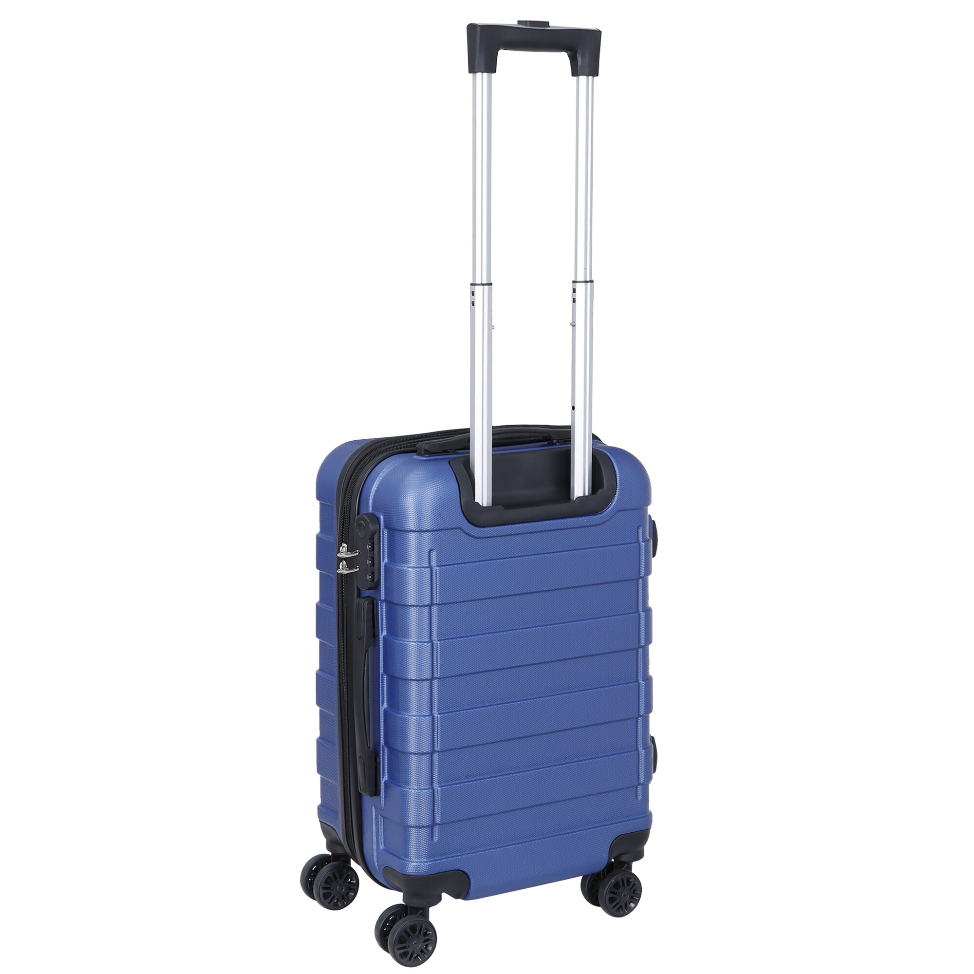 HomGarden 22-inch Carry on Luggage Hardside Expandable Travel Suitcase Spinner TSA Lock Blue