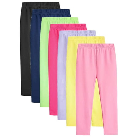 1-11T Kids Toddler Baby Girls Footless Leggings Soild Thin Skinny Pants