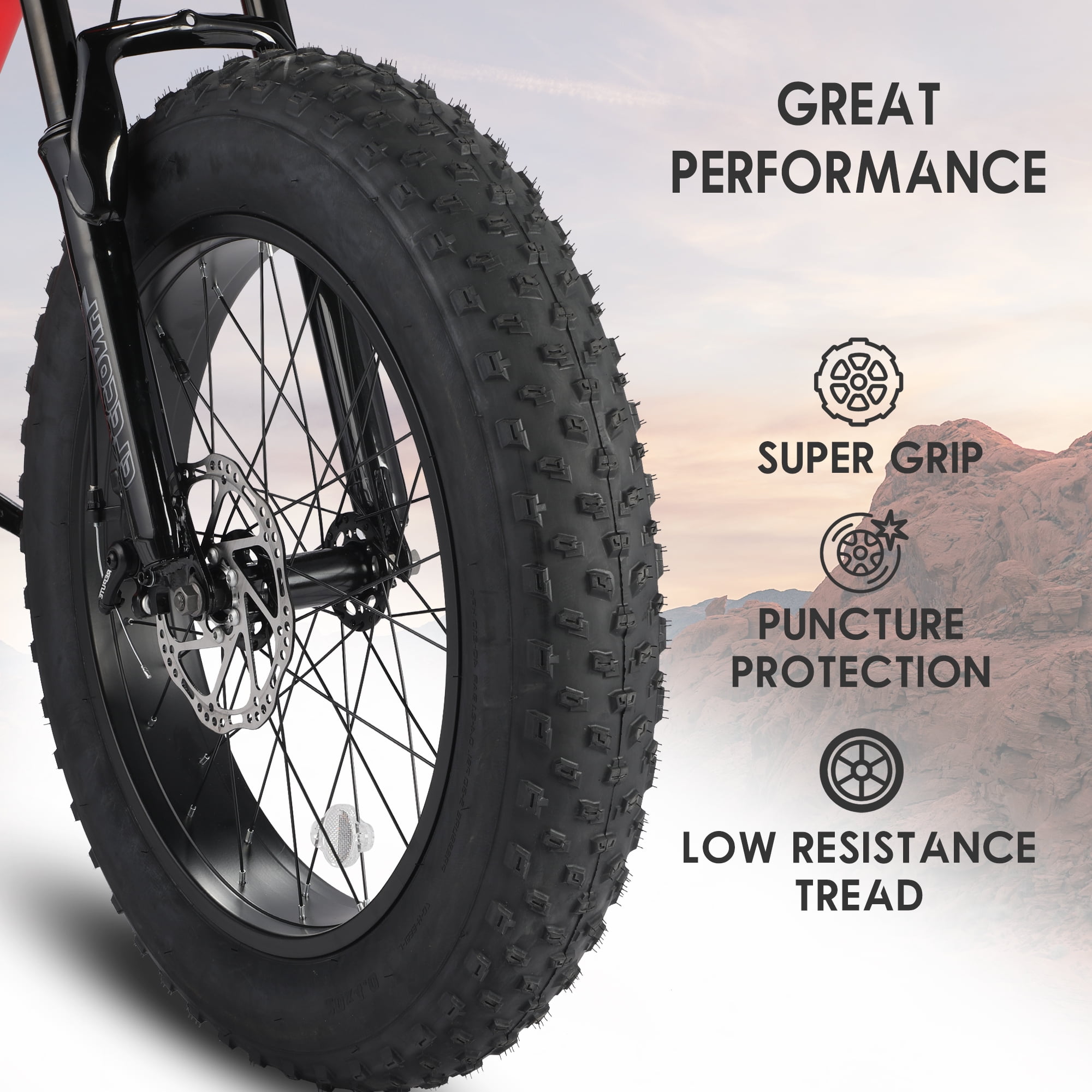 big tire bikes for adults