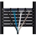 thumbnail image 4 of Monoprice Cat6A Ethernet Network Patch Cable - 25 Feet - Blue | 5-Pack, 10G - SlimRun Series, 4 of 4