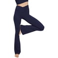 thumbnail image 1 of Pantalones de yoga con cintura alta y forma de V para mujer, para deportes de ocio, fitness, con cuernos XY840, lisos, modernos y duraderos, 1 of 5