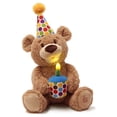 thumbnail image 4 of GUND Animated Happy Birthday Teddy Bear Stuffed Animal Plush 10", 4 of 4