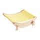 thumbnail image 2 of Hamaca para Gatos, Cama para Gatos, Camas para Dormir Portátiles Transpirables, Mecedora Extraíble de Madera para Gatos, Silla Columpio para Gatos Peq Amarillo Yinane Hamaca mecedora para gatos, 2 of 8