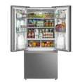 thumbnail image 4 of Midea Bottom Freezer French Door Refrigerator, Silver, 4 of 4