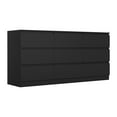 thumbnail image 2 of Topcobe Black Chest of Drawers without Handle, 9 Drawers Dresser, Dressers for Bedroom, Black, 2 of 13