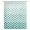 White Teal, variant on Teal Chevron Sheer Curtains 96 Inches Long, Ombre Geometric Ocean Wave V-shaped Light Filering Curtains, Privacy Drapes Simi Floor to Veiling Curtain for Living Room Bedroom Large Window Treatment
