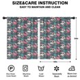 thumbnail image 2 of Blackout Kids Curtains,DarkGreen Dinosaurs Pattern Childrens Insulated Curtains Set Of 2,Bedroom Essentials,Toddler Room Decor 42"x54", 2 of 5