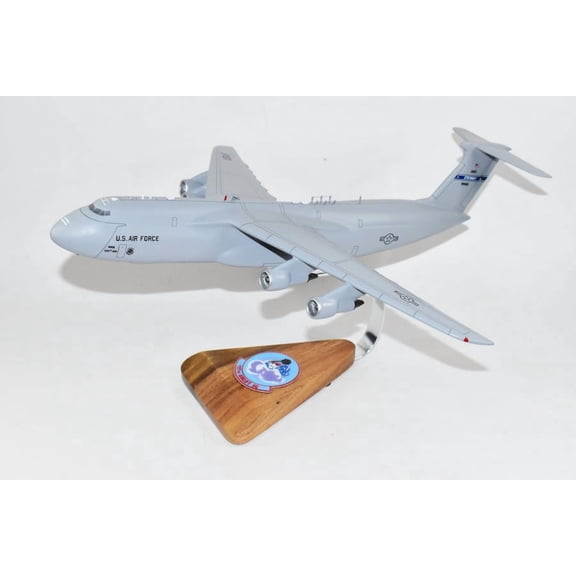 Lockheed Martin® C-5a Galaxy®, 137th Airlift Squadron, 18" Mahogany Scale Model