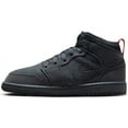 thumbnail image 2 of Little Kid's Jordan 1 Mid SE Craft DK Smoke Grey/Black (FQ7754 001) - 2, 2 of 5