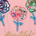 thumbnail image 4 of LYMAYTER Robe Décontractée en Coton pour Petites Filles Manches Courtes Été Respirante Tenue Quotidienne, 4 of 8
