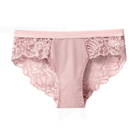 

Xmarks Women Low-Rise Sexy Lace Briefs Comfy Breathable Panties Lingerie Tummy Control Butt Lifting Underwear