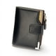 thumbnail image 2 of Cartera informal para hombre, billetera multifuncional, billetera con cierre de cremallera, billetera con tres pliegues, 2 of 5