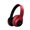 Red, variant on Joernso ST-L63 Foldable Wireless Bluetooth-compatible 5.0 Stereo Headset with Microphone LED Light