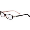 JLo Rx-able Frames, Black Taupe