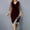 Wine, variant on Nnhblu Casual Dresses for Women Summer Mesh Dresses Half Sleeve Black - S