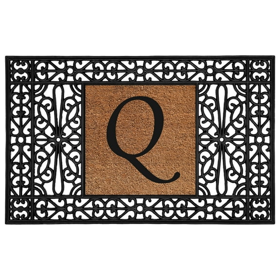 Duchess Monogram Doormat 30" x 48" (Letter Q)