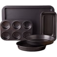 thumbnail image 4 of Gibson Home Love-To-Bake Ensemble de 5 Pcs de Moules Antiadhésifs, 4 of 5