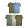 thumbnail image 2 of Men's Earth Tone Pocket T-Shirts, 5 Pack, 2 of 5