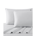 thumbnail image 2 of Nautica Oceane Solid Wellness Sheet Set, Twin/Twin XL, Gray, 2 of 2