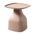 thumbnail image 1 of simhoa Small PP Square Side Table Bedside Table Multifunctional 19x19x20inch for Laptop Pink, 1 of 8