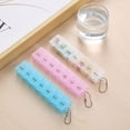 thumbnail image 3 of Pink Weekly Pill Box Travel Box Tablet Holder Medicine Dispenser Boxe Hot Y5, 3 of 7