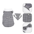 thumbnail image 2 of KAKOWELY Esmoquin formal para perro, cómodo traje de boda para perro, ropa formal decorativa para perro, ropa para mascotas, 2 of 5