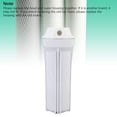 thumbnail image 4 of RO Water Filter Housing, 1/4 inch Female Thread Plastic Long Service Life Reverse Osmosis System Housing  for 2.5 Inch X 10 Inch Filters, 4 of 7