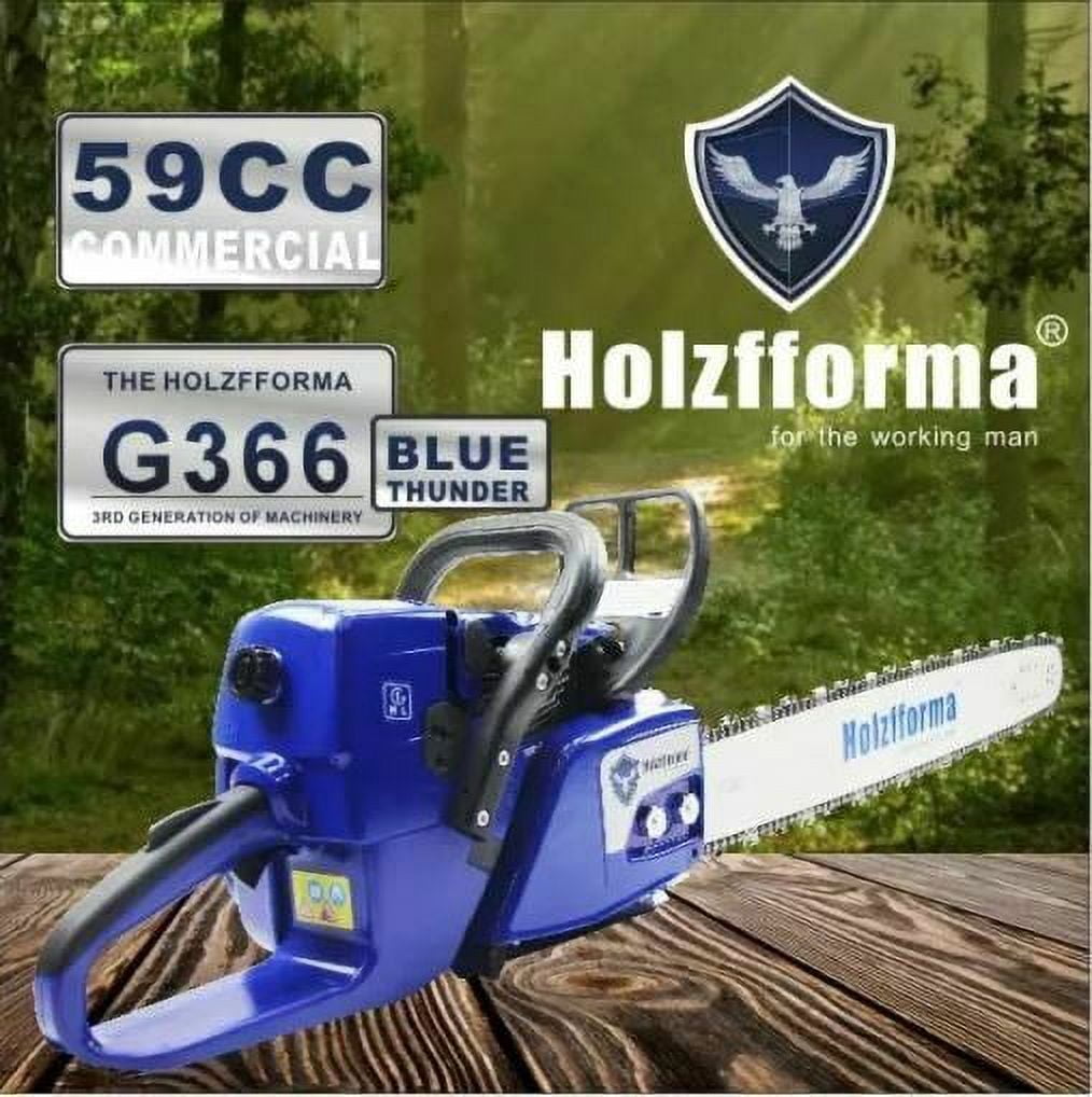76.5cc Holzfforma Blue Thunder G466 MS460 with 25 Inch Bar and